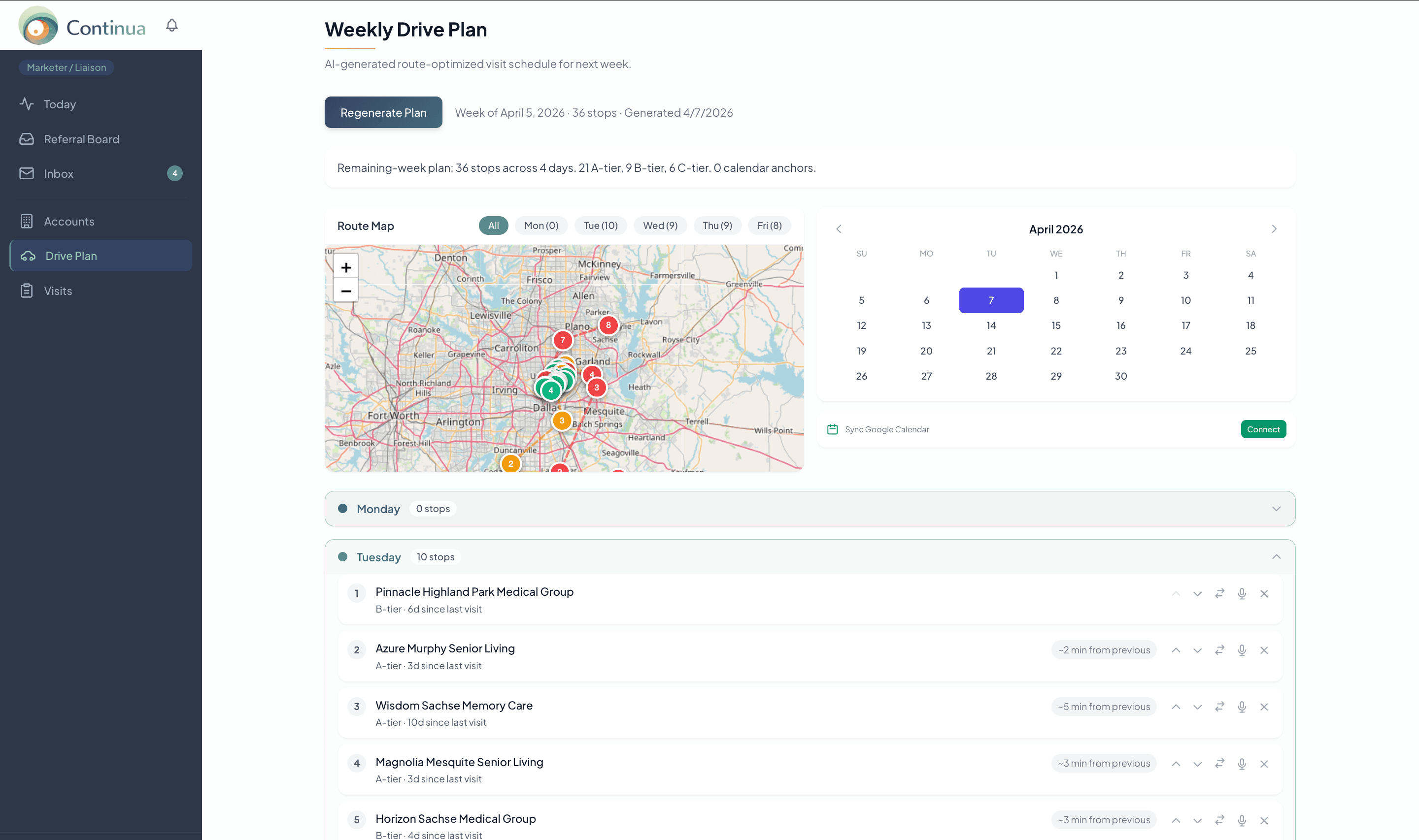 AI-powered drive plans